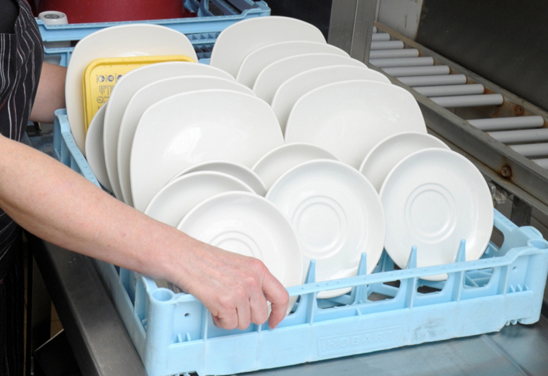 Warewash woe Attack of the selfcleaning plates!