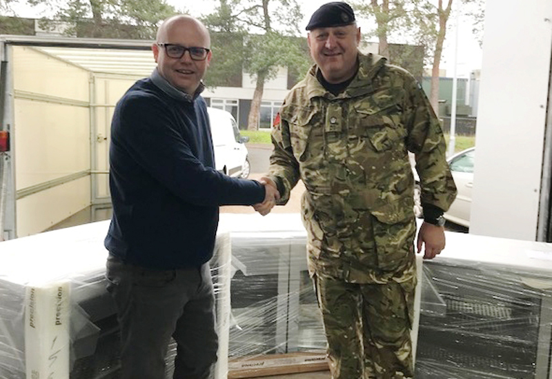 Precision donates refrigeration equipment to Cambridgeshire Army Cadets