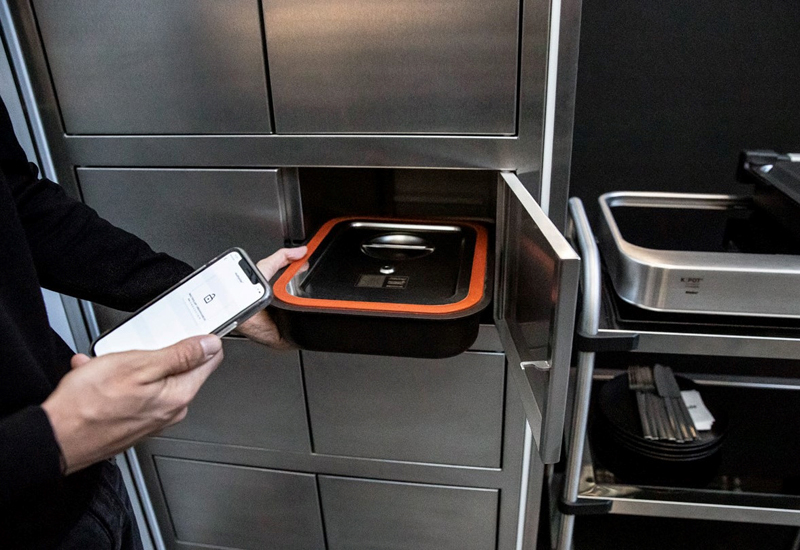 Catering Insight Rieber goes smart with contactless pickup fridge